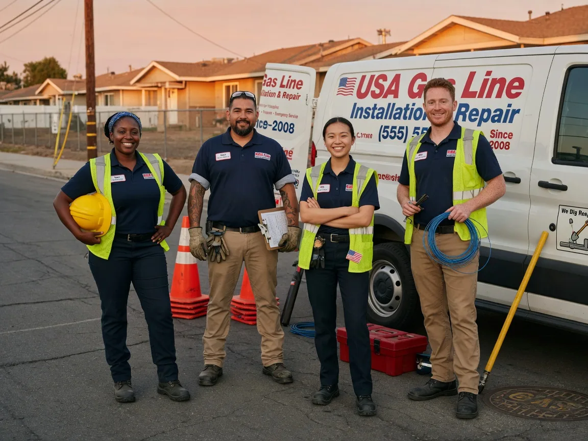 Gas Line Installation company in Blaine, ME